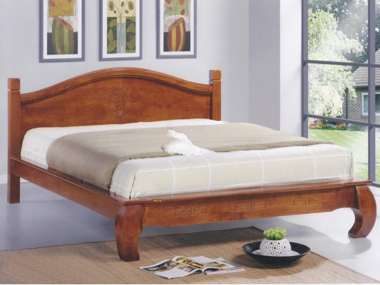 Lit 140x190 cm bois opium Lit 140x190 cm bois opium