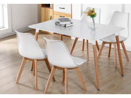 Table à manger 4 chaises Reine Table à manger 4 chaises Reine