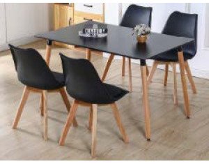 Table à manger 4 chaises Reine